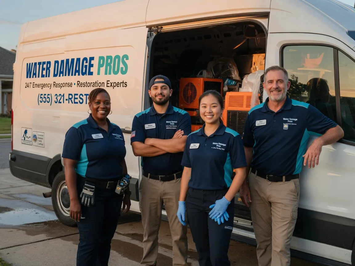 Water Damage Restoration company in Harwood, ND
