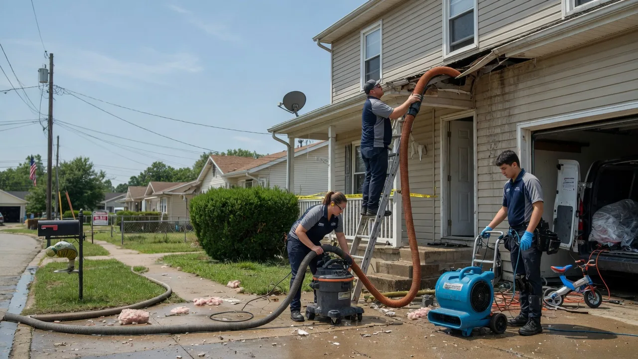 Water Damage Restoration in Harwood, ND near me